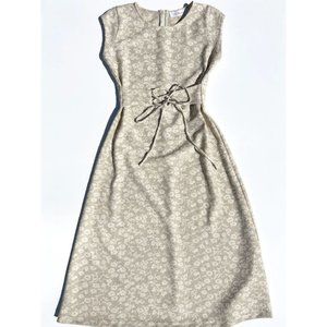 Lisa Says Gah Charlotte Dress in Daisy Jacquard Mint